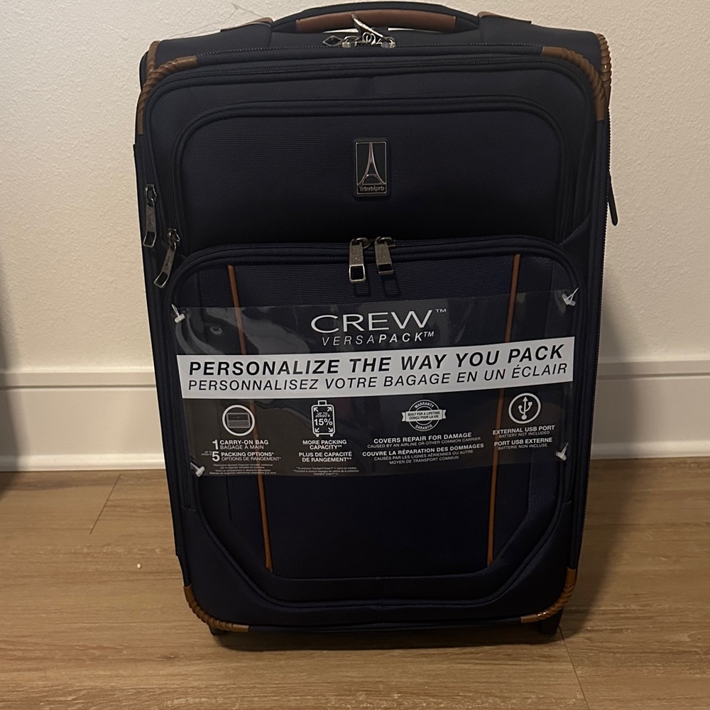 Crew VersaPack Black and Brown Men's Travel Bag